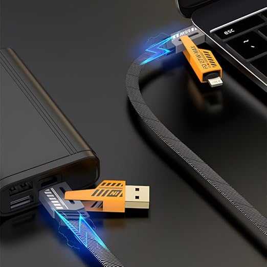 Best and Cheapest 4in1 Multifunction fast Charging Cable Type C USB PD