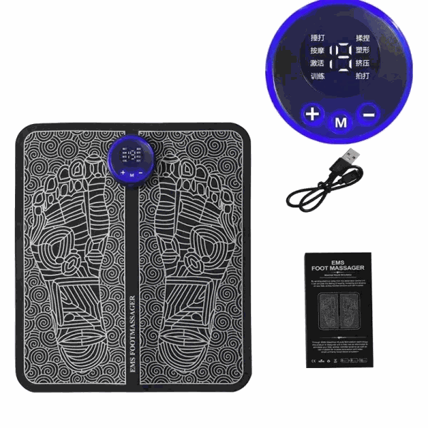 METKOOL Foot Massager Pain Relief Electric EMS Massage Machine