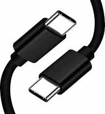 Original Type C to C Mobile charging Cable 1 Mts for SAMSUNG MOBILES