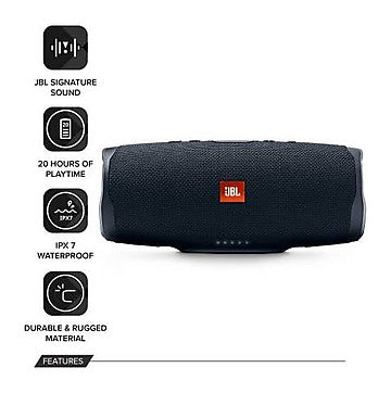 JBL Charge 4 with 20Hr Playtime 30 W Portable Bluetooth Party Speaker