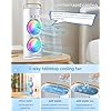 Double Ended Mist Fan, Cold Air Fan, USB Rechargeable, Remote Control