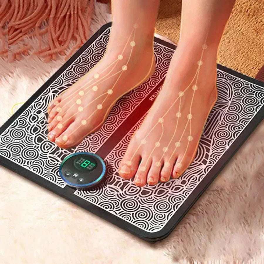 METKOOL Foot Massager Pain Relief Electric EMS Massage Machine