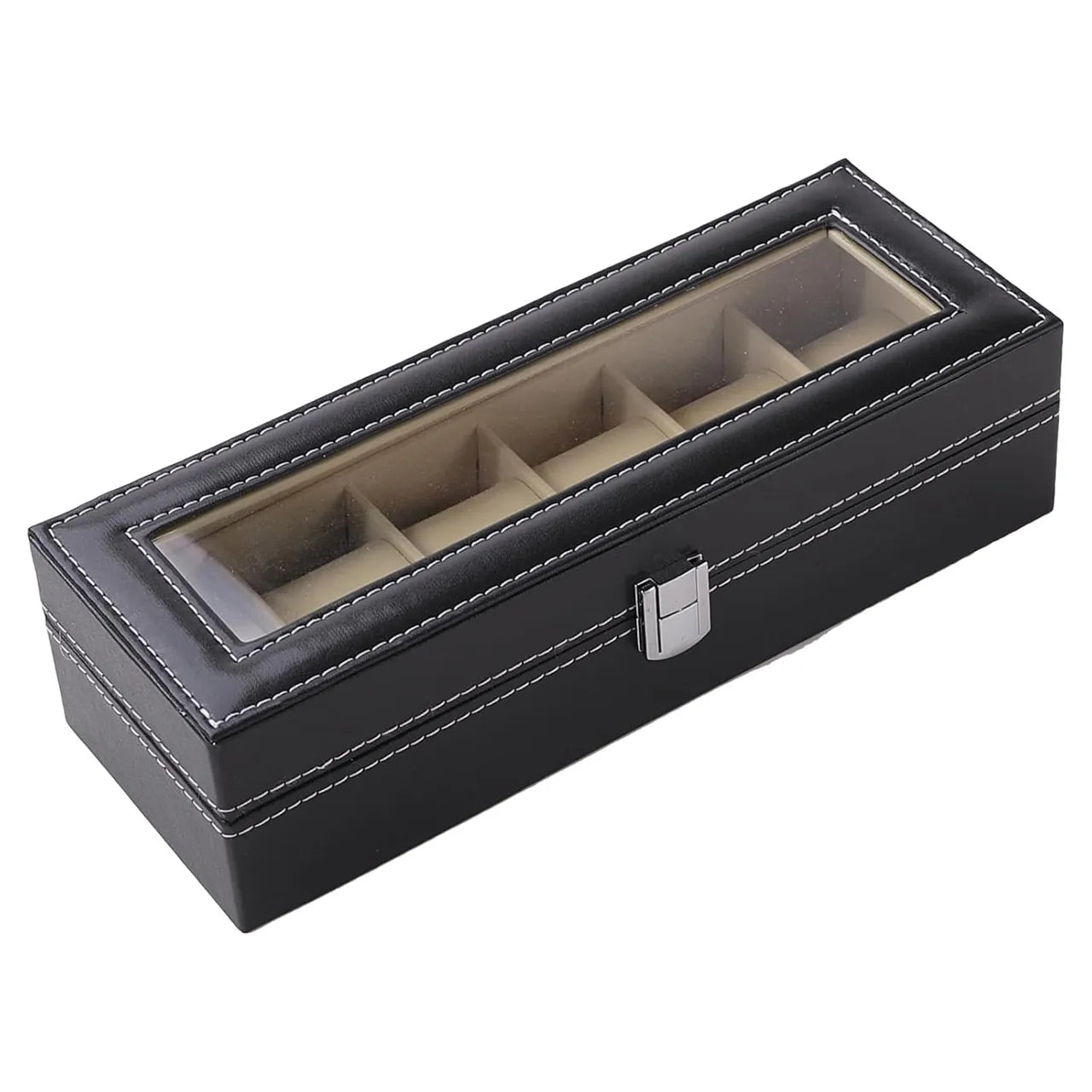 Watch Box Organizer 6 Pic Watch Storage Holder For Men & Women