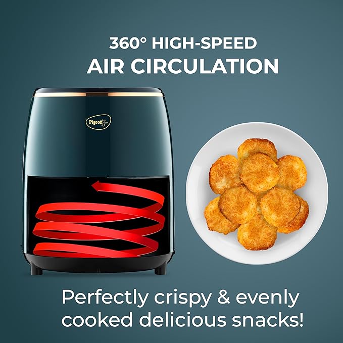 Pigeon HealthiFRY Digital Airfryer 1200 W Non-Stick 4.2 L Basket