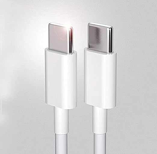 Original Type C to C Mobile charging Cable 1 Mts for SAMSUNG MOBILES