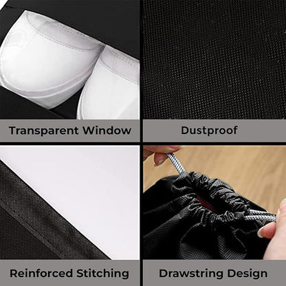 Shoe Cover | Shoe Storage Bag | Shoe Pack | Footwear Pouch | Pack of 6